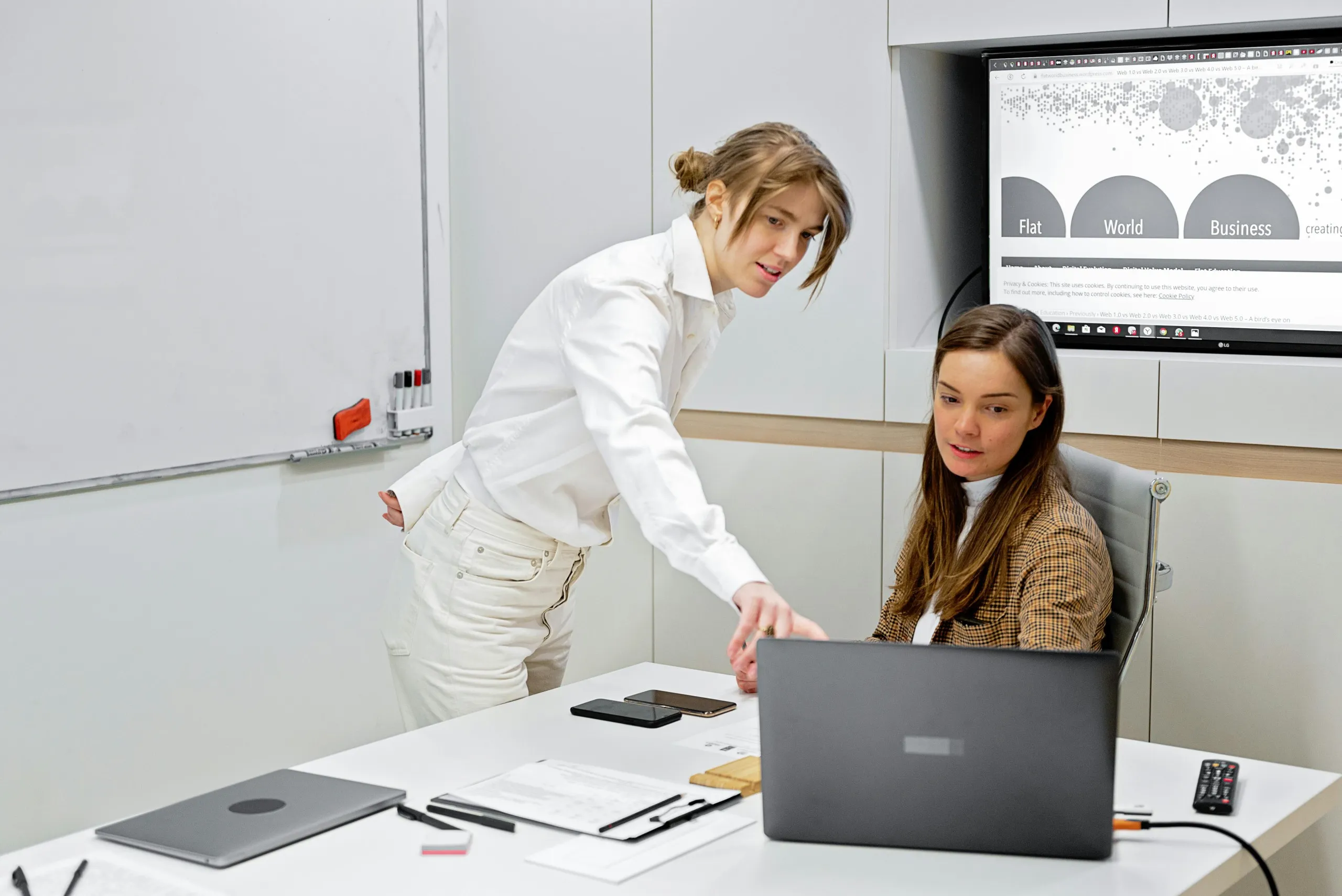 Recruiter reviewing candidate checklist with key job requirements, representing Timber Creek Virtual’s focus on essential hard skills for successful new hires.